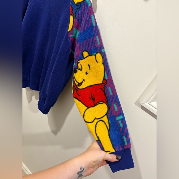 Vintage Winnie the Pooh up-cycled Sweater - Medium - Picture 2 of 9